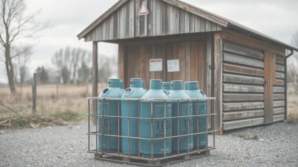 Jakie są procedury wymiany pustej butli gazowej 11 kg?