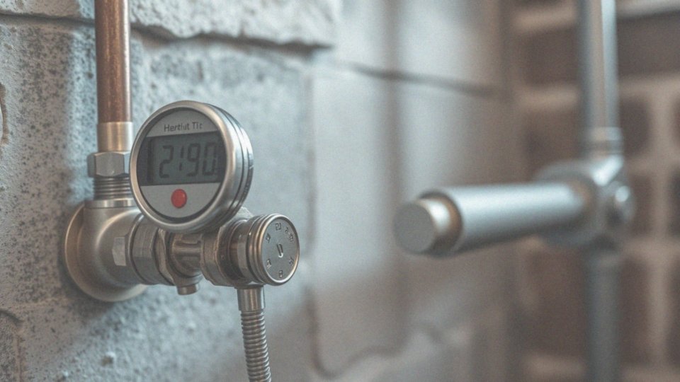 W jaki sposób zestaw do pomiaru temperatury pozwala kontrolować obieg grzewczy?