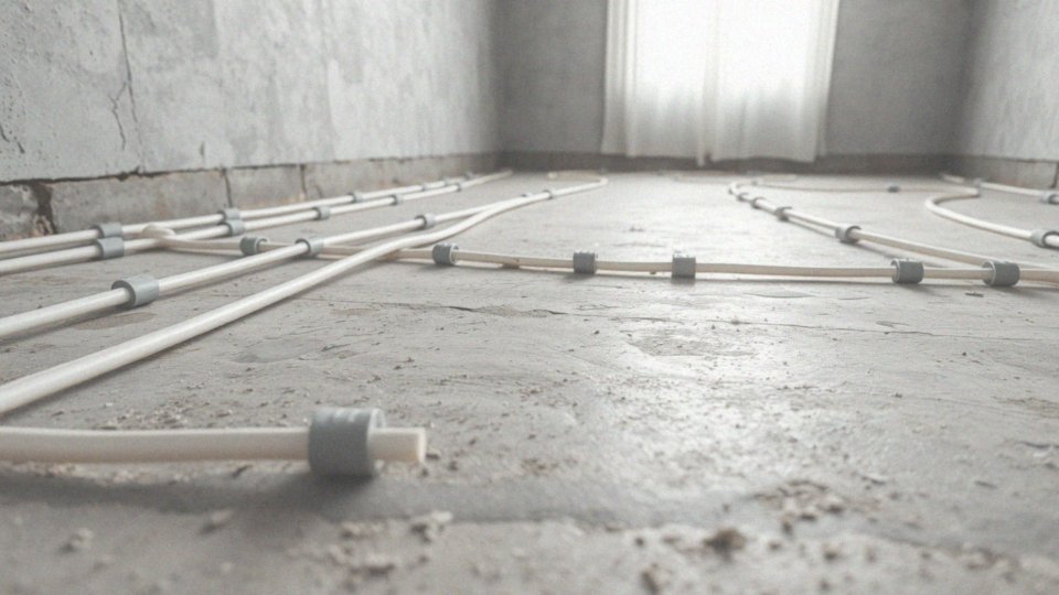 Jakie są zasady montażu rur w ogrzewaniu podłogowym?