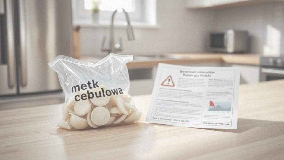 Jakie są zalecenia w związku z metką cebulową?