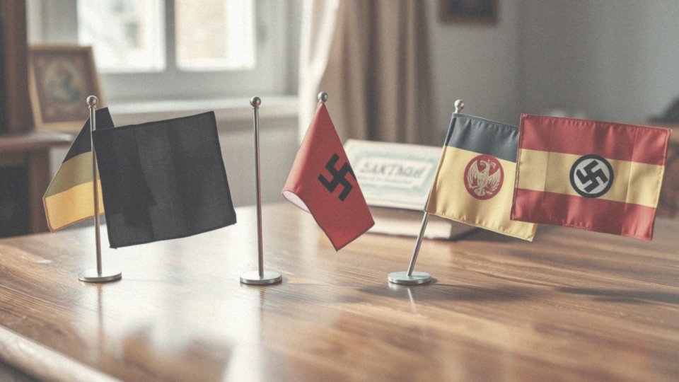 Czy flaga Niemiec ma różne wersje historyczne?
