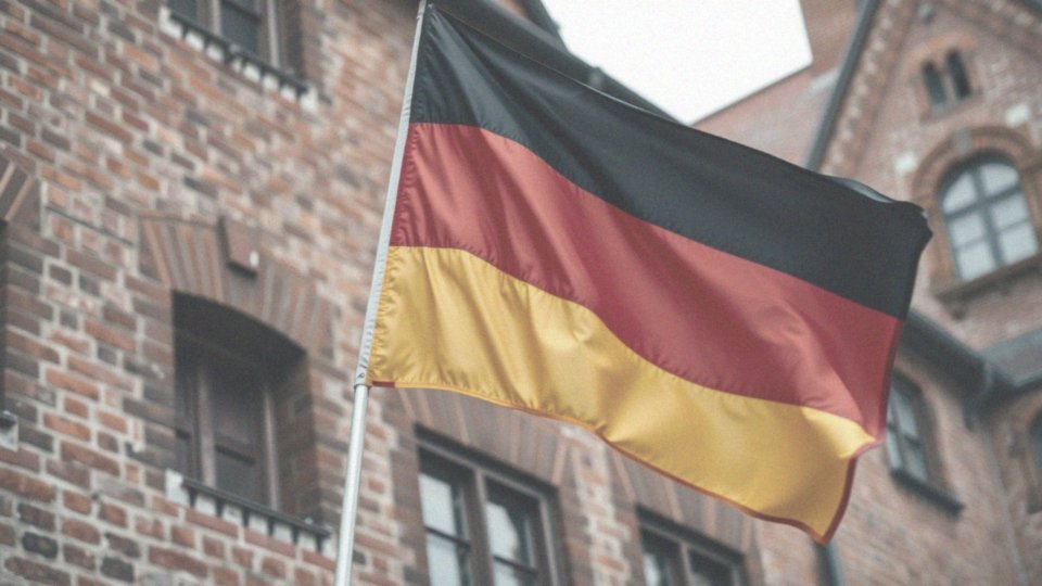 Jakie elementy składają się na flagę Niemiec?