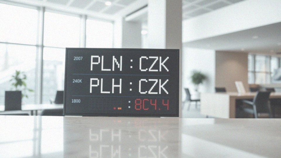 Co oznacza kurs kupna i sprzedaży NBP dla PLN/CZK?