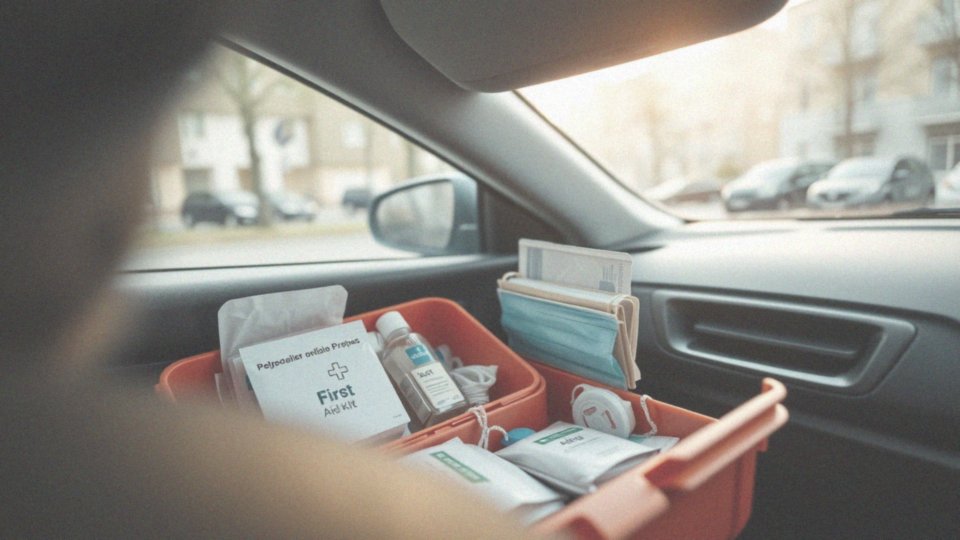 Co powinno być w apteczce samochodowej używanej w miejscu pracy?